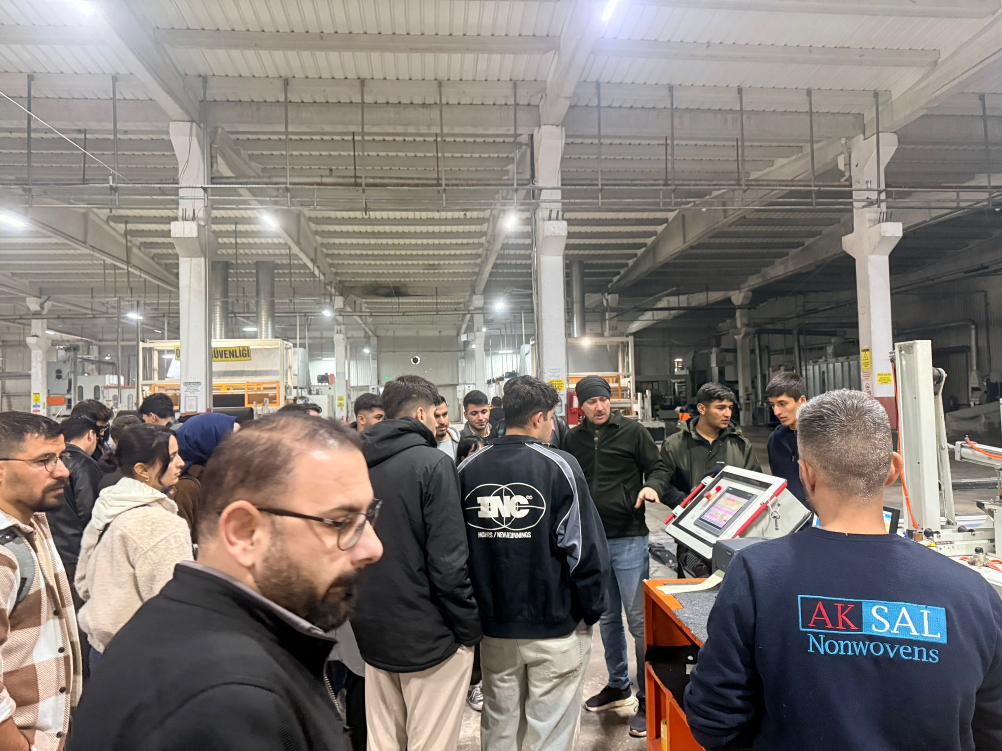 AKSAL ELYAF Üretim Fabrikası Ziyareti